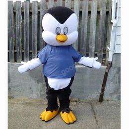 Costumes de mascotte de pingouin d'Halloween, robe de fête de noël, personnage de dessin animé, publicité de carnaval, tenue de fête d'anniversaire