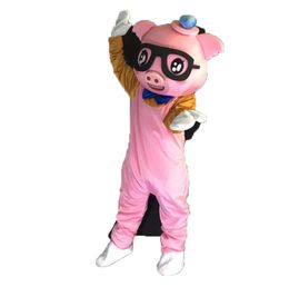 Halloween Pig Mascot Costuums Carnival Hallowen Gifts Volwassenen Fancy Party Games Outfit Holiday Celebration Catoon Character Outfits