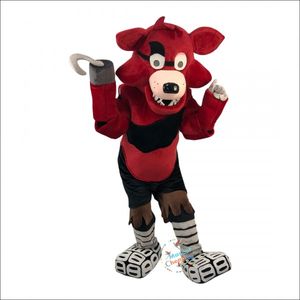 Halloween Pirate Foxy mascotte Costume lapin de Pâques en peluche costume thème déguisement publicité fête d'anniversaire Costume tenue