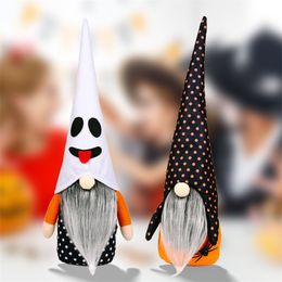 Fiesta de peluche de juguete de peluche de Halloween Gnomos sin rostro Mueca Sombrero alto Barba Rudolph Doll Ambiente de vacaciones Decoración Regalos para niños 9 5hb1 Q2