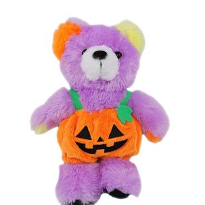 Halloween pluche speelgoed kleur schattig pompoen cadeau -poppen beer knuffeldieren