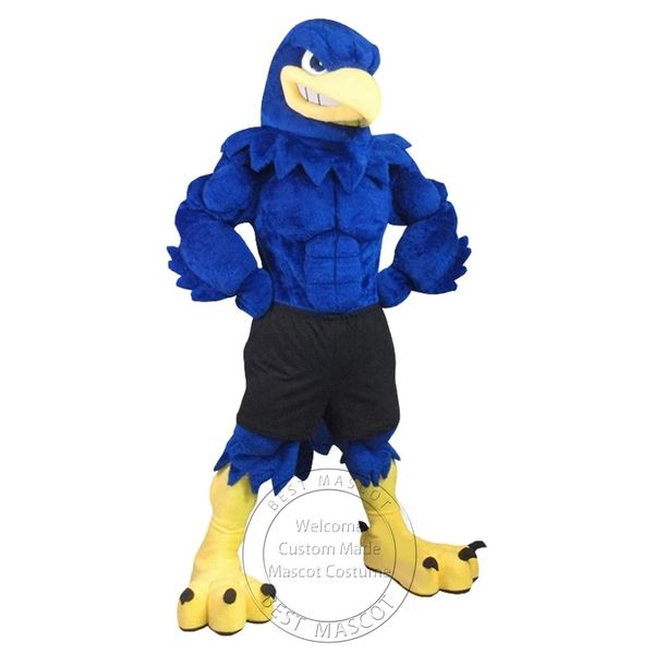 Disfraz de mascota de Halloween Power Eagle para fiesta, personaje de dibujos animados, venta de mascota, envío gratis, soporte de personalización