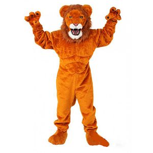 Halloween POWER REAL CAT ORANGE LION mascotte kostuum paashaas pluche kostuum kostuum thema fancy dress reclame verjaardagsfeestje kostuum outfit