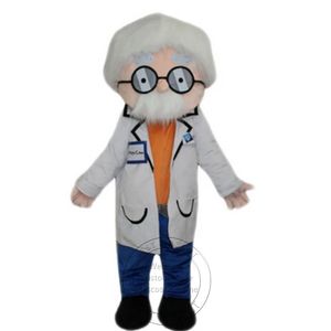 Halloween Professor Mascotte Kostuum Cartoon Anime thema karakter Kerst Carnaval Party Fancy Kostuums Volwassen Outfit