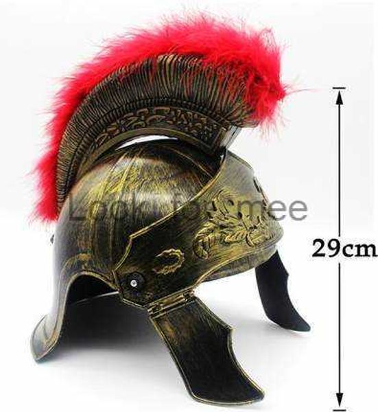 Accessoires d'Halloween casque chapeau général guerrier spartiate casque de chevalier cosplay spectacle casquette guerrier romain ancien chapeau de guerrier romain HKD230823