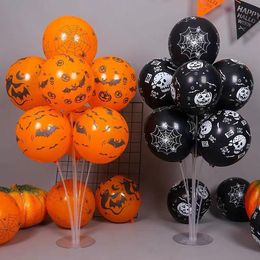 Halloween Pumpkin Balloon Decoratie Hallowma's Fear Party Wizard Bat Wizard Ballonnen Kinderen Geschenken Schoollocatie Decor Layout RRB15604