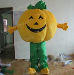 Halloween Pumpkin Mascot Costume Cartoon de haute qualité