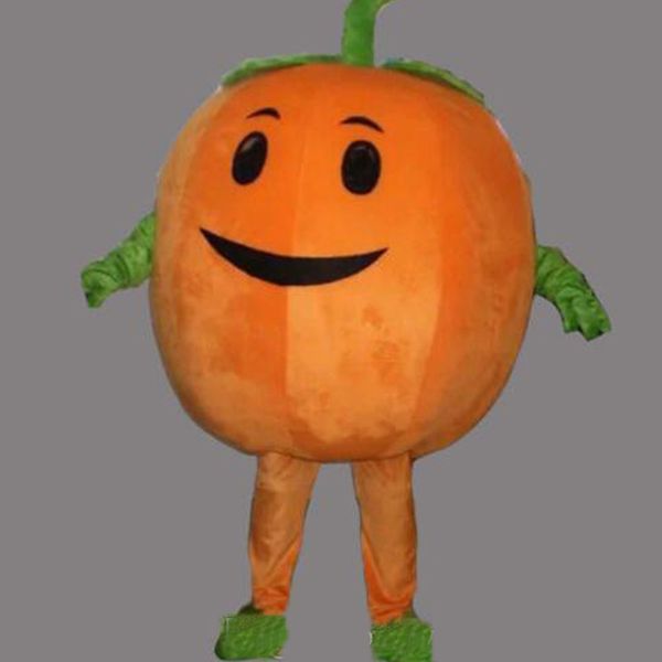 Costume de mascotte de la citrouille d'Halloween Costume de haute qualité Dessin animé Peluche Peluche Anime Thème Personnage Taille Adulte Taille de Noël Carnaval Fantaisie