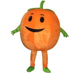 Halloween Pumpkin Mascot Costume Top Quality Cartoon Vegetable Anime Theme Characon Carnival Unisexe Adults tenue Birthday Party Robe