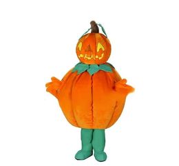 Halloween Pumpkin Mascot Costume Walking Animal Taille de taille personnalisée Tenue d'Halloween