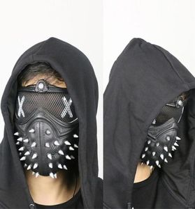 Halloween Punk Devil Cos Anime Stage Mask Ghost Steps Street Rivet Death Masks Cosplay Stage Party Face Masks6597483