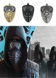 Halloween Punk diable masque Cosplay Rivet masques de mort faucheuse Cosplay Rivet masques Halloween mascarade Masks1762478