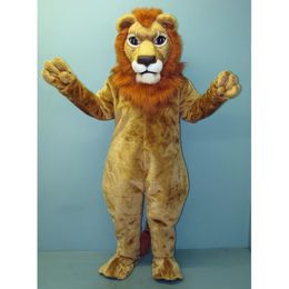 Halloween RÉALISTE LION Costume de mascotte Lapin de Pâques Costume en peluche thème déguisement Publicité Costume de fête d'anniversaire Tenue