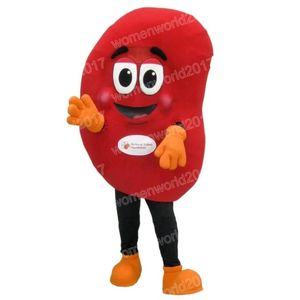 Halloween rein rouge Costume De Mascotte Simulation Personnage De Dessin Animé Tenues Costume Adultes Tenue De Noël Carnaval Déguisement pour Hommes Femmes