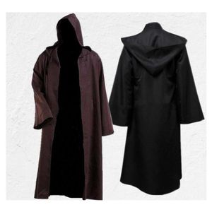 Robe d'halloween Cosplay de styliste, cape de chevalier Jedi, cape de dark vador, Costume COS pour hommes, à la mode, Whole303M
