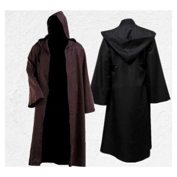Halloween Robe Cosplay Designer Fashion Jedi Knights Cloak Dark Vador Cloak cos Costume for Men Fashion Wholesale 2324