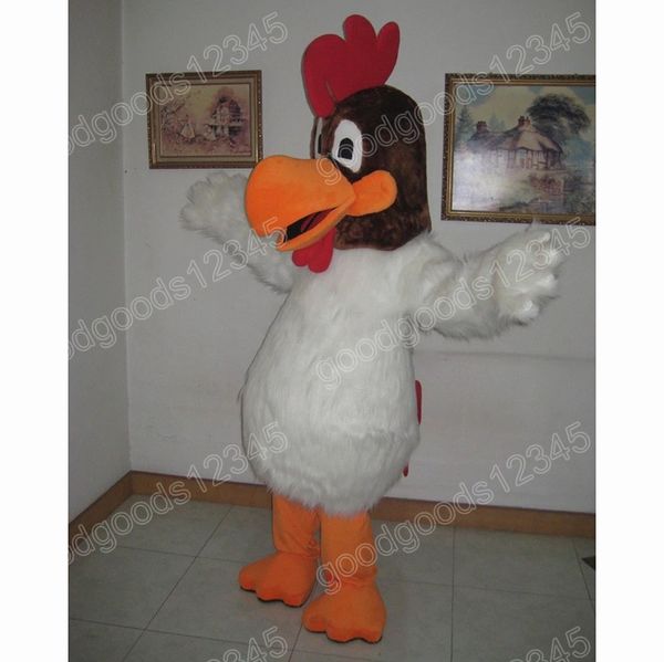 Disfraz de mascota de gallo de Halloween, vestido de fiesta de Navidad de simulación, personaje de dibujos animados, carnaval, publicidad, traje de fiesta de cumpleaños