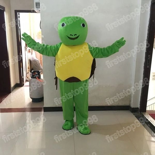 Halloween Sea Turtle Mascot Costume Cartoon Anime Thème personnage Unisexe Adults Taille Advertising Access