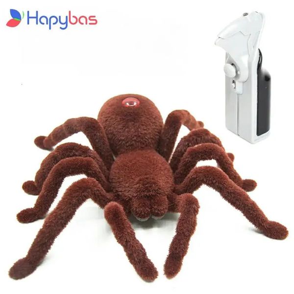 Halloween Simulation Remote Contrôle 11 2ch Infrarouge réaliste RC Spider Toy Prank Gift 240508