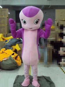 Costume de mascotte de serpent d'Halloween de qualité supérieure Personnaliser le personnage de thème d'anime de dessin animé Taille adulte Fête d'anniversaire de Noël Costume de tenue en plein air
