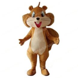Halloween Squirrel Mascot Costuums Carnival Hallowen Gifts Unisex volwassenen Fancy Party Games Outfit Holiday Celebration Catoon Character Outfits