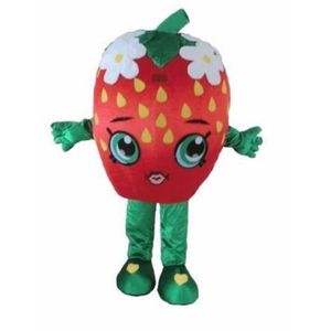 Halloween Strawberry Kiss Mascot Costume Outfit Verjaardagsfeestje Fancy Dress