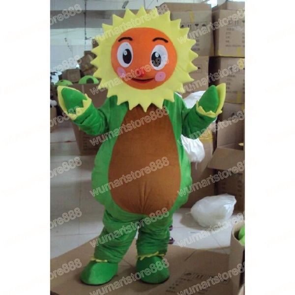 Halloween tournesol mascotte Costume dessin animé thème personnage carnaval Festival déguisement adultes taille noël tenue de fête en plein air