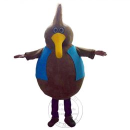 Costume de mascotte d'oiseau marron super mignon d'Halloween pour le personnage de dessin animé de fête Vente de mascotte Livraison gratuite personnalisation du support