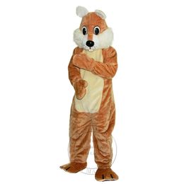 Halloween Super Leuke Bruine Eekhoorn mascotte Kostuum voor Party Stripfiguur Mascotte Koop gratis verzending ondersteuning maatwerk