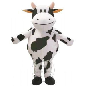 Costume de mascotte de grosse vache d'Halloween, super mignon, pour fête, personnage de dessin animé, vente, livraison gratuite, personnalisation du support