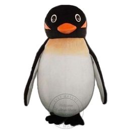 Costume de mascotte de pingouin super mignon d'Halloween pour la fête de personnage de dessin animé, vente de mascotte, livraison gratuite, personnalisation du support