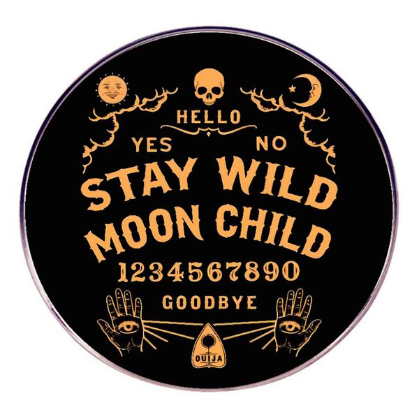 Halloween Tarot Gothic Dark effrayant Émorce d'émoil Childhood Game Film Film Citations Brooch Badge mignon Films d'anime GAMES HARD ENAMEL PINS