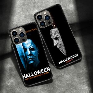 Halloween la malédiction de Michael Myers Horror Movie Phone Case pour Apple iPhone 15 13 12 11 14 Pro Max Mini Cover SE 2020 X XS XR