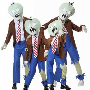 Halloween -thema grappige zombies cosplay Costume Family Set Festival Outfit Fancy Playsuit Adult Kid Carnival Party Terrorist Clothing X1010