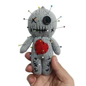 Halloween juguetes Halloween Graffiti Voodoo Doll Majic con espeluznantes cuerdas de fantasmas Lavador de alfileres aterrador regalo de Navidad WX5.22