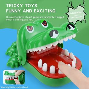 Halloween speelgoed tanden voor kinderen alligator bijten vinger tandartsspellen grappige feest en kinderen spel van geluksproeken 230815