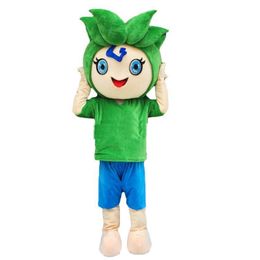 Disfraz de mascota de niño vegetal de Halloween de calidad superior personaje de tema de anime de dibujos animados tamaño adulto fiesta de cumpleaños de carnaval de Navidad vestido de lujo