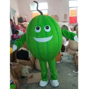 Costume de mascotte de pastèque d'Halloween de haute qualité personnaliser Cartoon Fruit Anime thème personnage taille adulte fête d'anniversaire de noël tenue de plein air