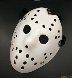 Halloween White Poreous Men Mask Jason Voorhees Freddy Horror Movie Hockey Scary Masks For Party Women Masquerade Costumes1137892