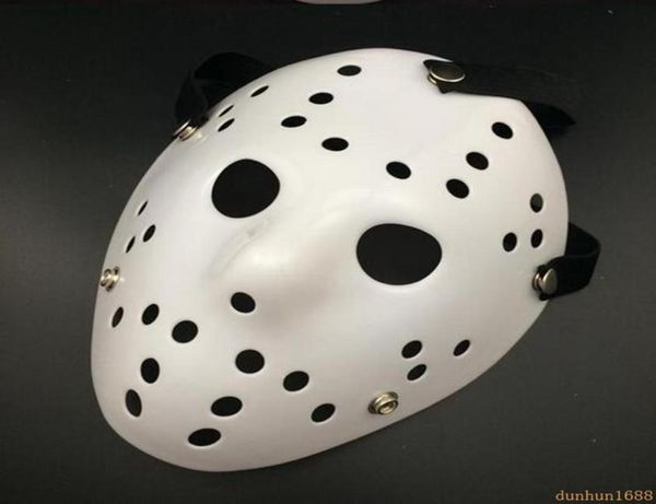 Halloween White Poreous Men Mask Jason Voorhees Freddy Horror Movie Hockey Scary Masks For Party Women Masquerade Costumes4685755