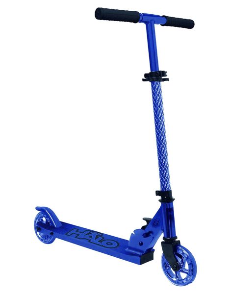 HALO Rise Above Candy Chrome Premium Trottinette en ligne – Bleu chrome – Conçu pour tous les cyclistes (unisexe)