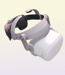 Correa Halo para Oculus Quest 2 Elite ajustable placa mejorada comodidad soporte para la frente banda para la cabeza accesorios VR PK M2 2205091716898