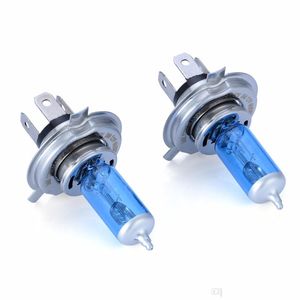 10Pcs H4 55W Halogen Car Light Bb High Low Beam 12V 60 / 55W P43T 9003 Super Xenon Blanc 6000K Phare Lampe Drop Dhmbd