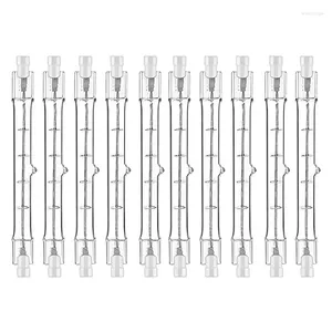 Ampoule halogène 118 mm 200 W 230 V lot de 10 lampes à tige R7S à intensité variable