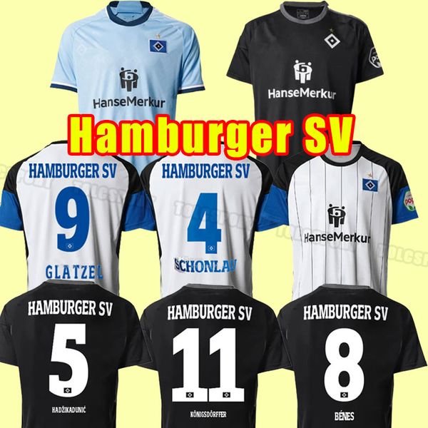 Hamburger SV 23 24 JERSEYS DE FÚTBOL local visitante Vagnoman ONANA LEIBOLD REIS Kittel GLATZEL Dudziak CAMISETAS DE FÚTBOL 2023 2024 camisetas de futbol kit de hombre