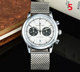 Relojes de pulsera Hamilt para 2023 Relojes para hombre Cinco agujas Todos los diales funcionan Reloj de cuarzo Marca de lujo superior de alta calidad Reloj cronógrafo Correa de cuero y acero Moda