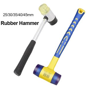 Hammer 25/30/35/40/45 mm Hammer en caoutchouc à double tête Hammer Hammer Isulay Isulated Car Car Dent Retrosing Auto Repair Repair Tool