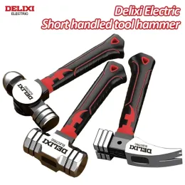 Hammer Delixi Electric Mini Claw Hammer Octagonal Hammer Fitter Hammer Woodworking Tools Multifunctionele hamerhandgereedschap