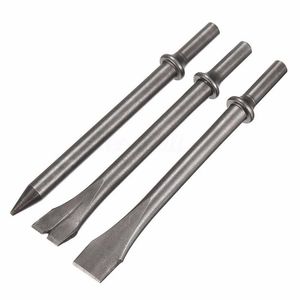 Hammer DSHA 3 pièces 7 pouces de longueur marteau pneumatique perforateur burin à burin ensemble d'embouts longs outil de barre ronde