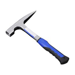 Hammer Geological Hammer Exploration Prospecting Professional Multifunction Shock Reduction Grip Flat Pointed Tip Rock Pick Anti Slip